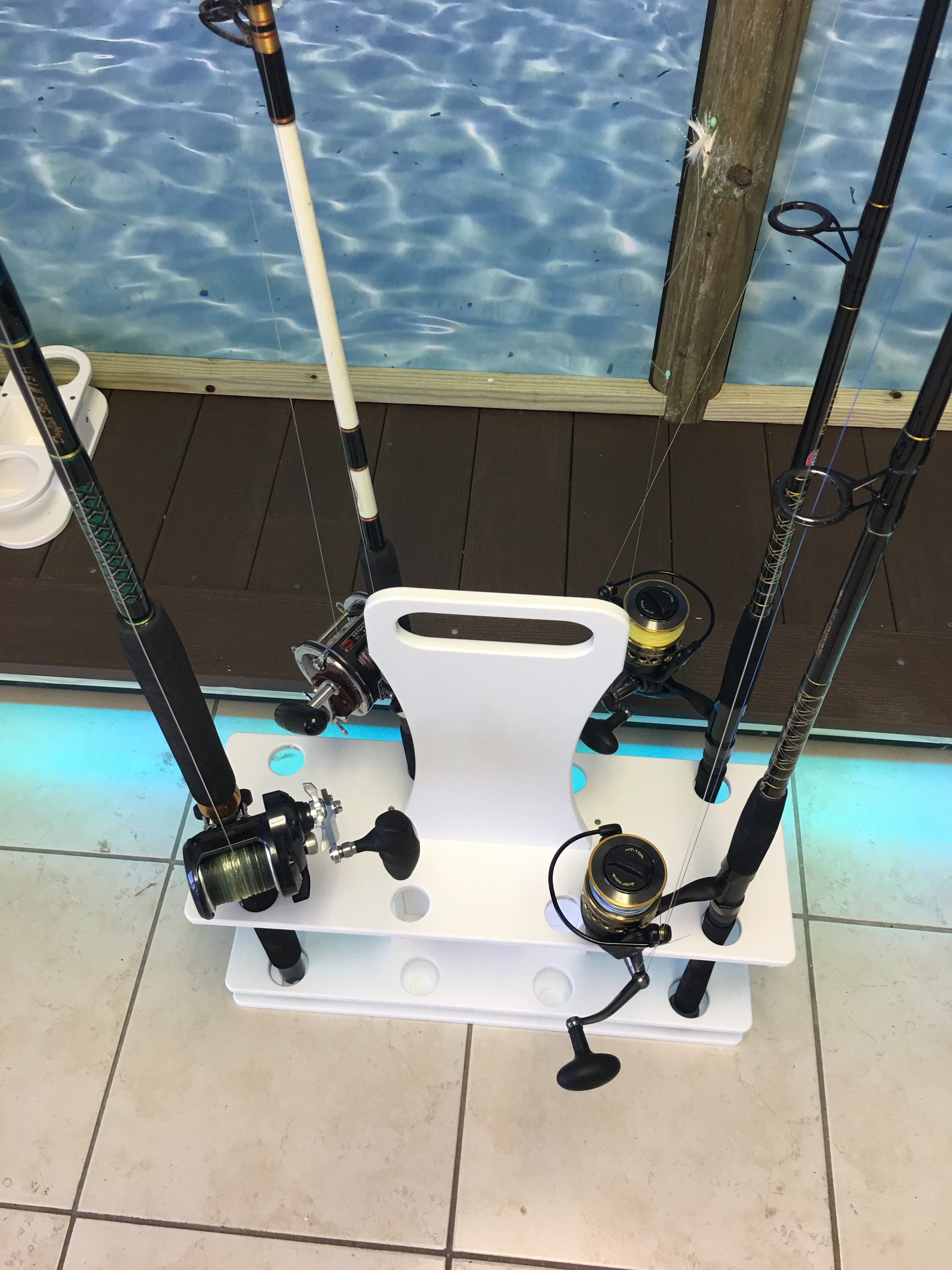 Fishing Rod holder/cleaning station - 2CoolFishing