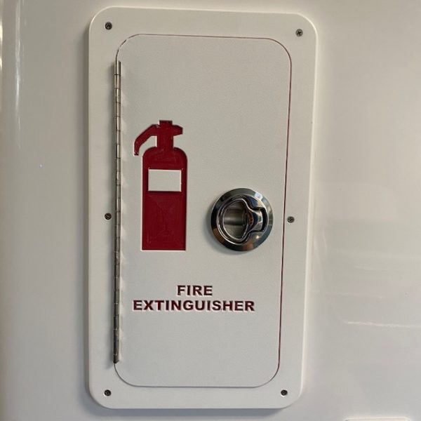 Fire Extinguisher Stainless Latch