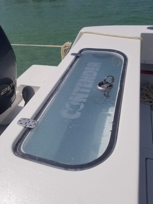 Contender 21 Open/23 Open Livewell Lid, Contender 25 Open Live Well Lid, Contender 27 T 2007 Live Well Lid, Contender 31 Open Live Well Lid, Contender 33 T 2008 Live Well Lid ,Contender 25 Bay Livewell Lid, Contender 25T Livewell Lid, Contender 28S/28T Livewell Lid, Contender 30T/ST 32T/ST, 35T/ST, 39T/ST, Contender Baitwell Lid