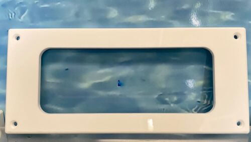 White acrylic I-Com 423 or 424 mounting panel