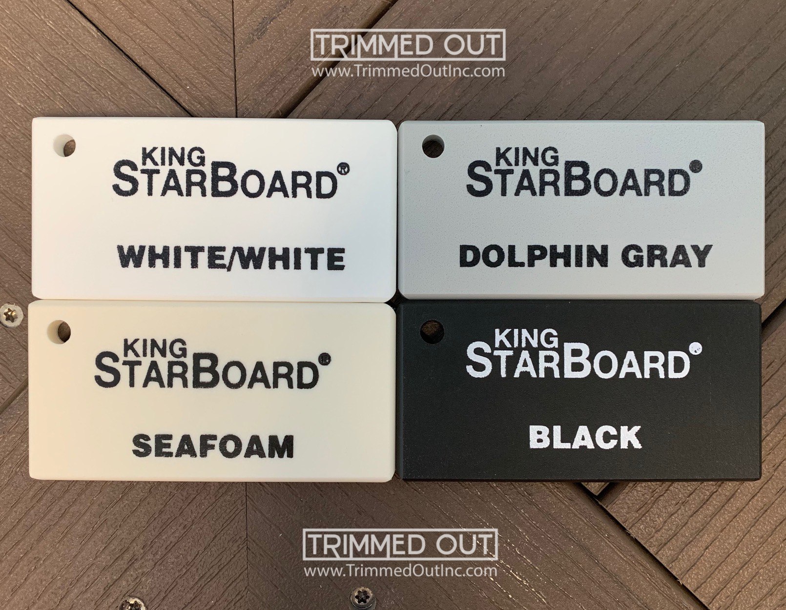 Trimmed Out Inc King Starboard Color Options