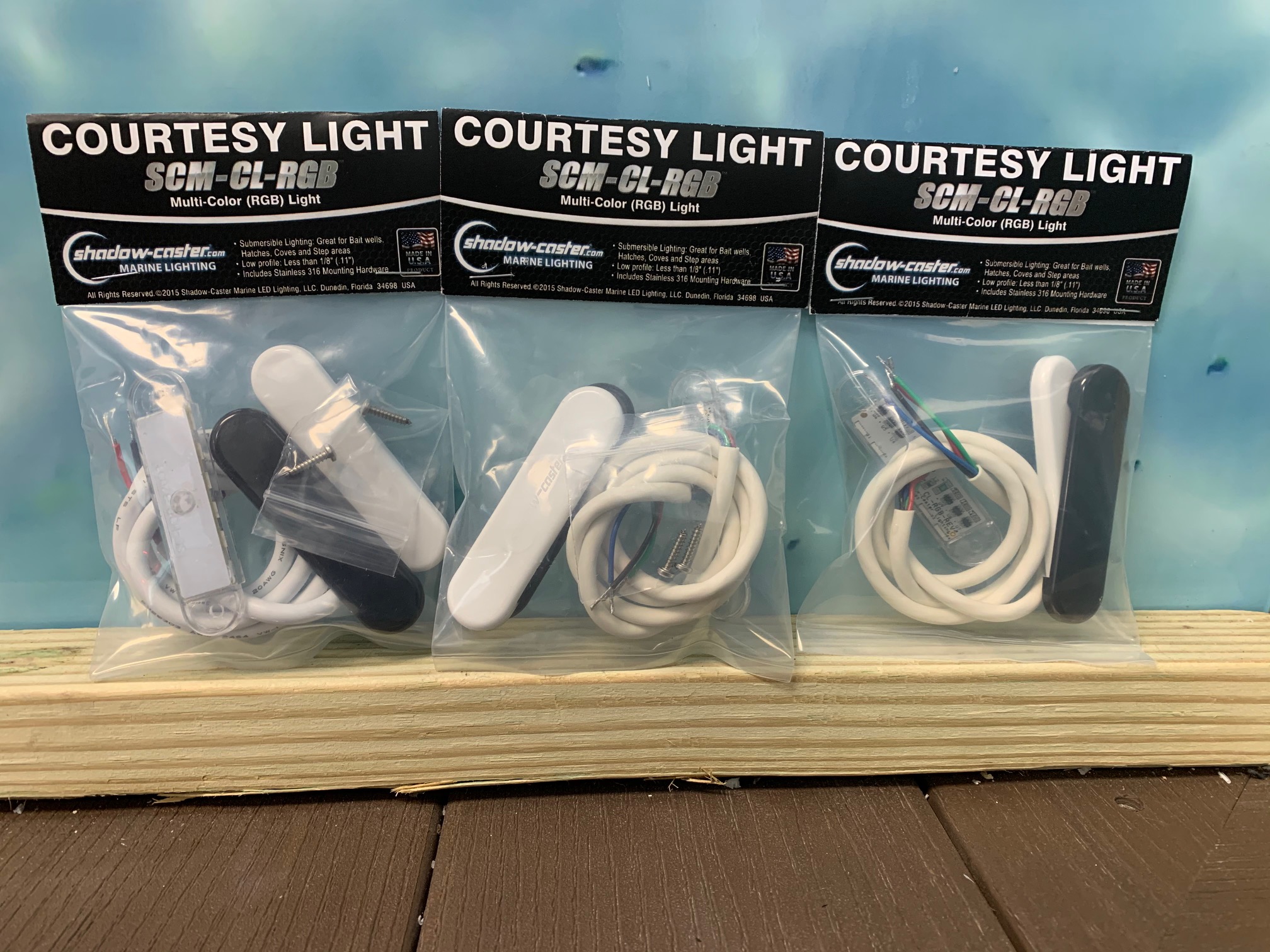 shadow caster marine courtesy light