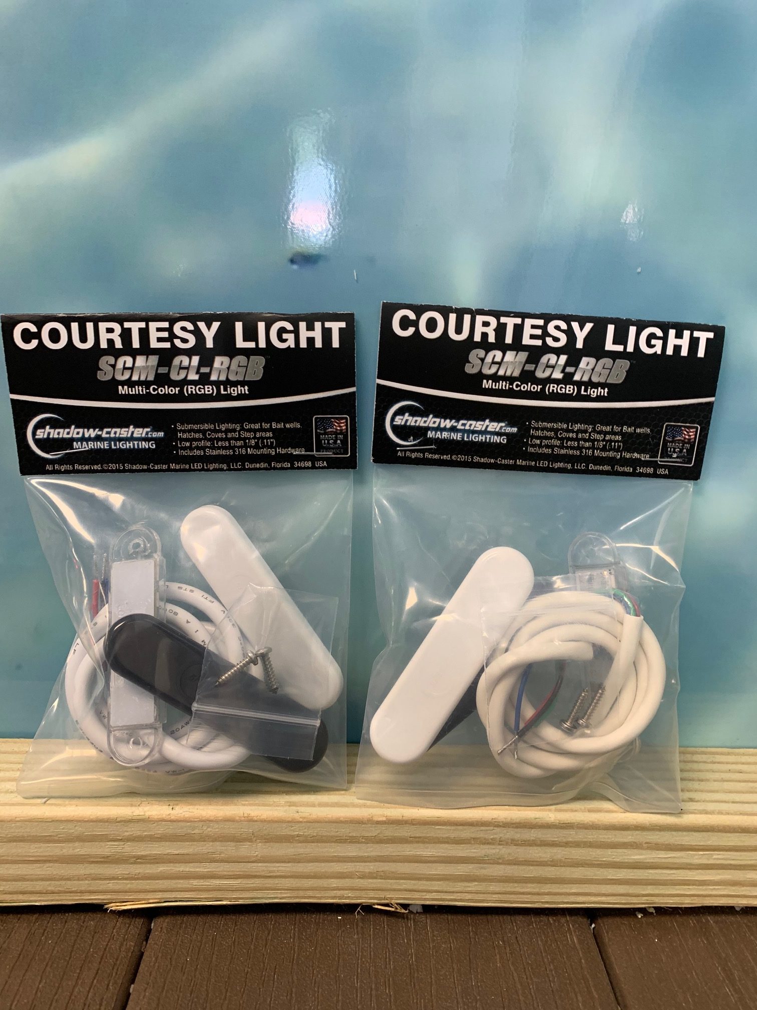 shadow caster marine courtesy light