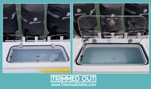 Bluewater 35 Replacement Livewell Batwell Lid